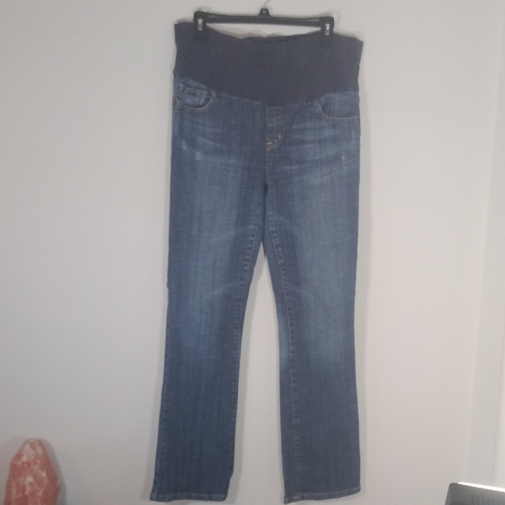 Stylish Maternity Blue Women's Jeans